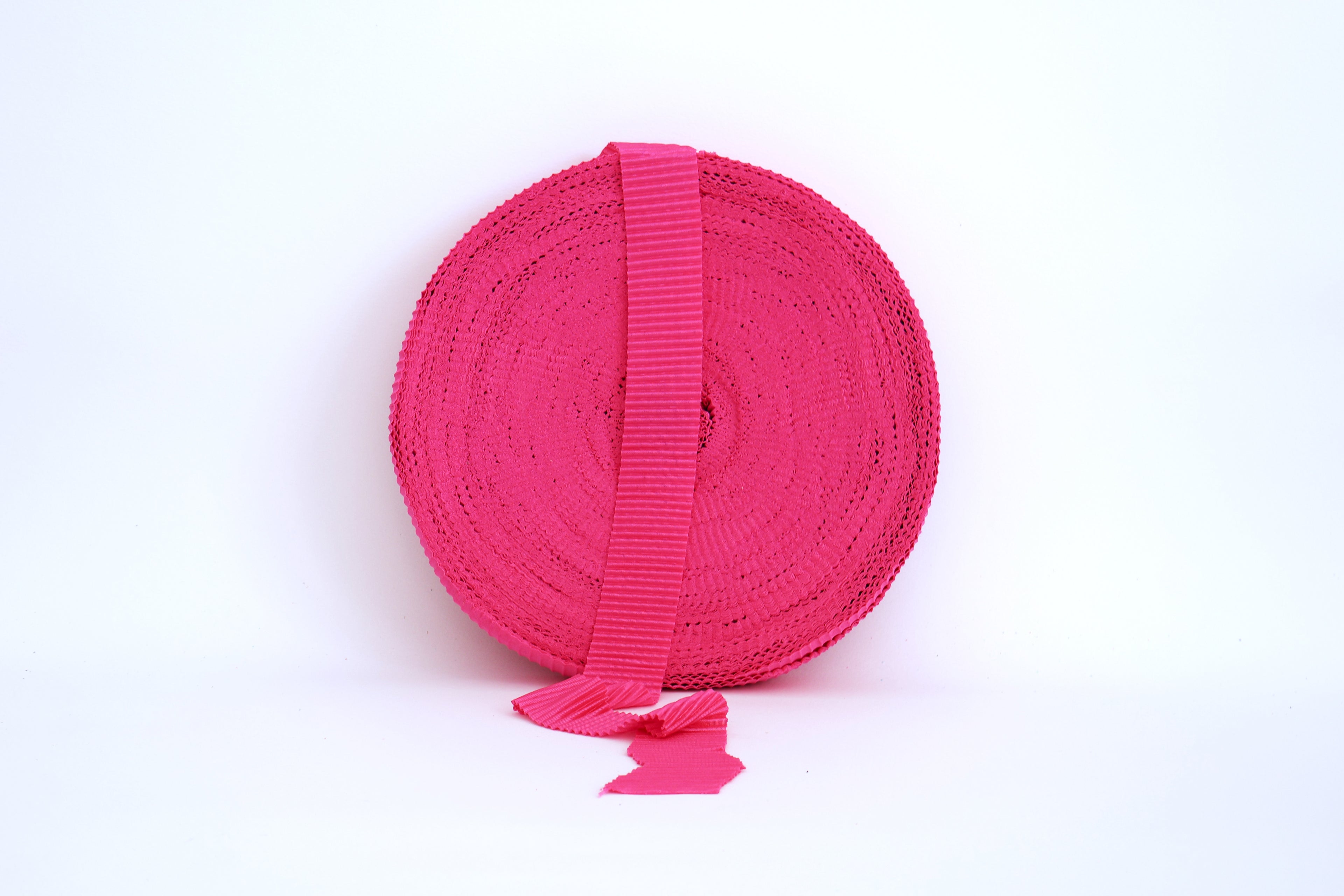 Fettuccia in Pizza | Effetto Plissé | Fucsia 390g