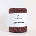 Fettuccia Ribbon Lurex - Bordeaux