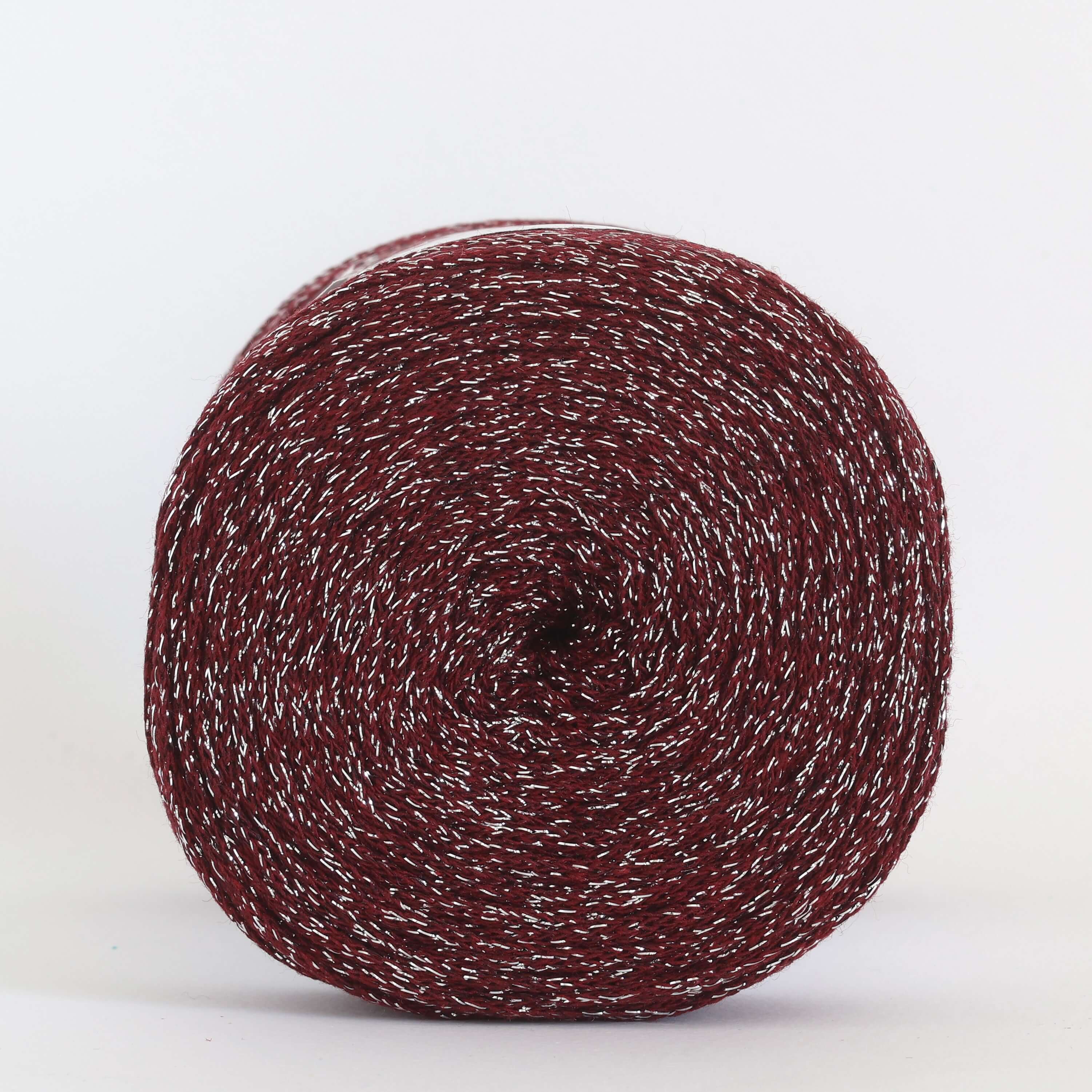 Fettuccia Ribbon Lurex - Bordeaux