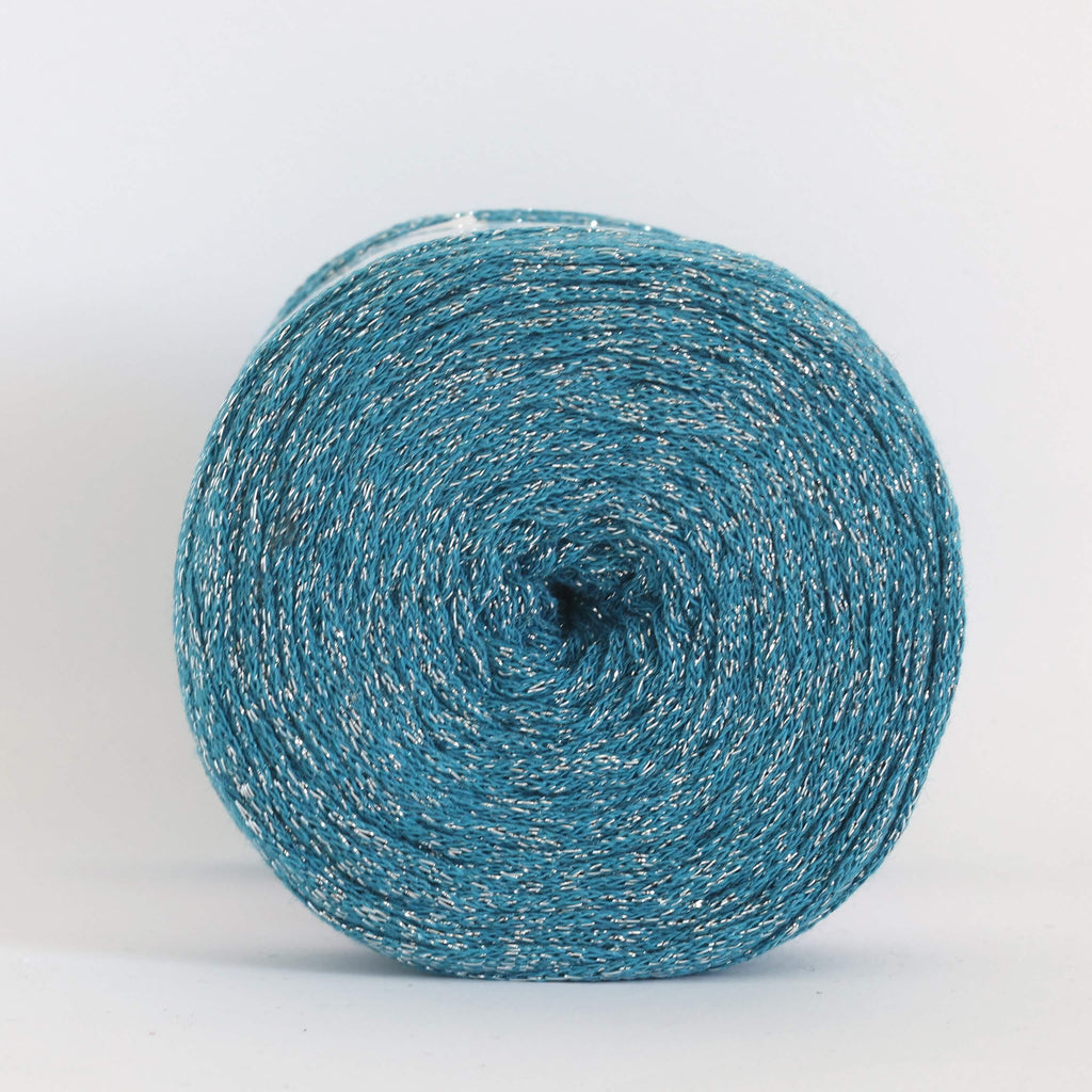 Fettuccia Ribbon Lurex - Turchese