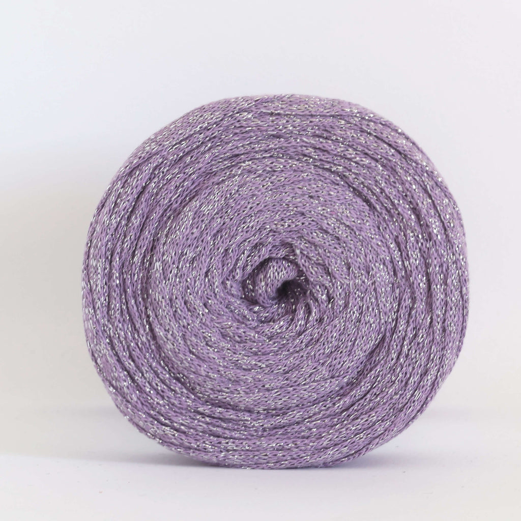 Fettuccia Ribbon Lurex - Lilla