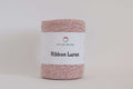 Fettuccia Ribbon Lurex - Bianco e Rame