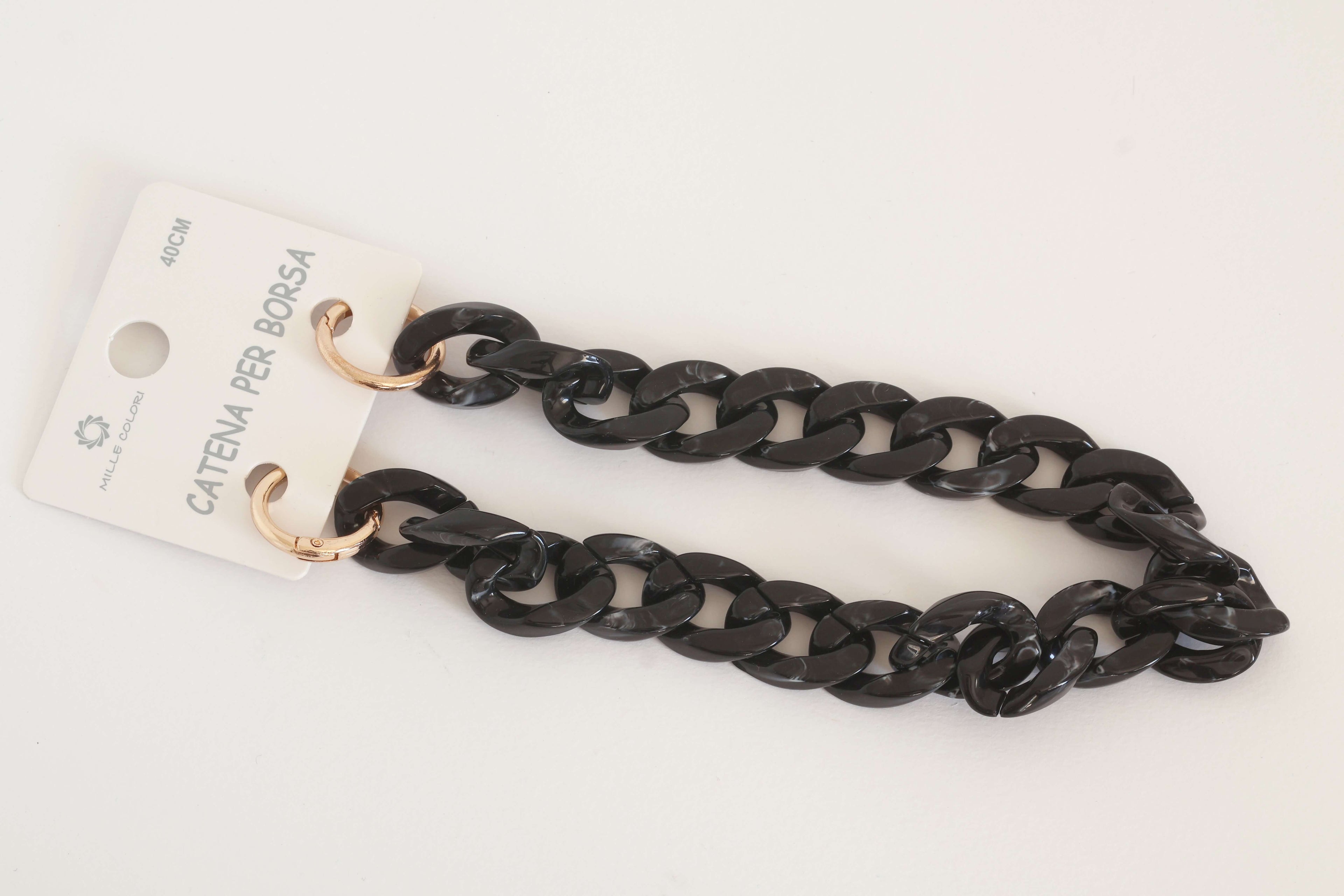 Catena per borsa in acrilico 40cm