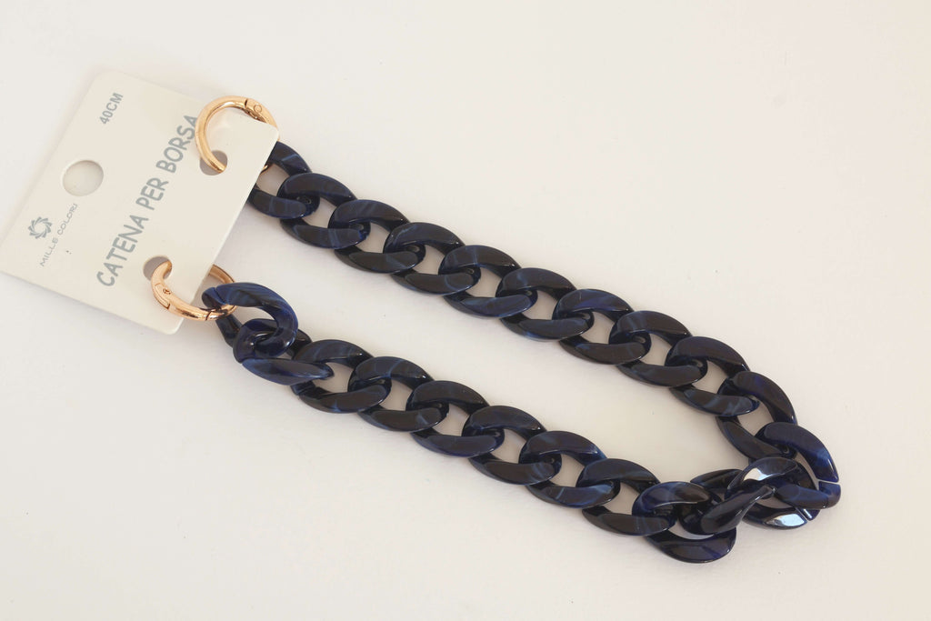 Catena per borsa in acrilico 40cm