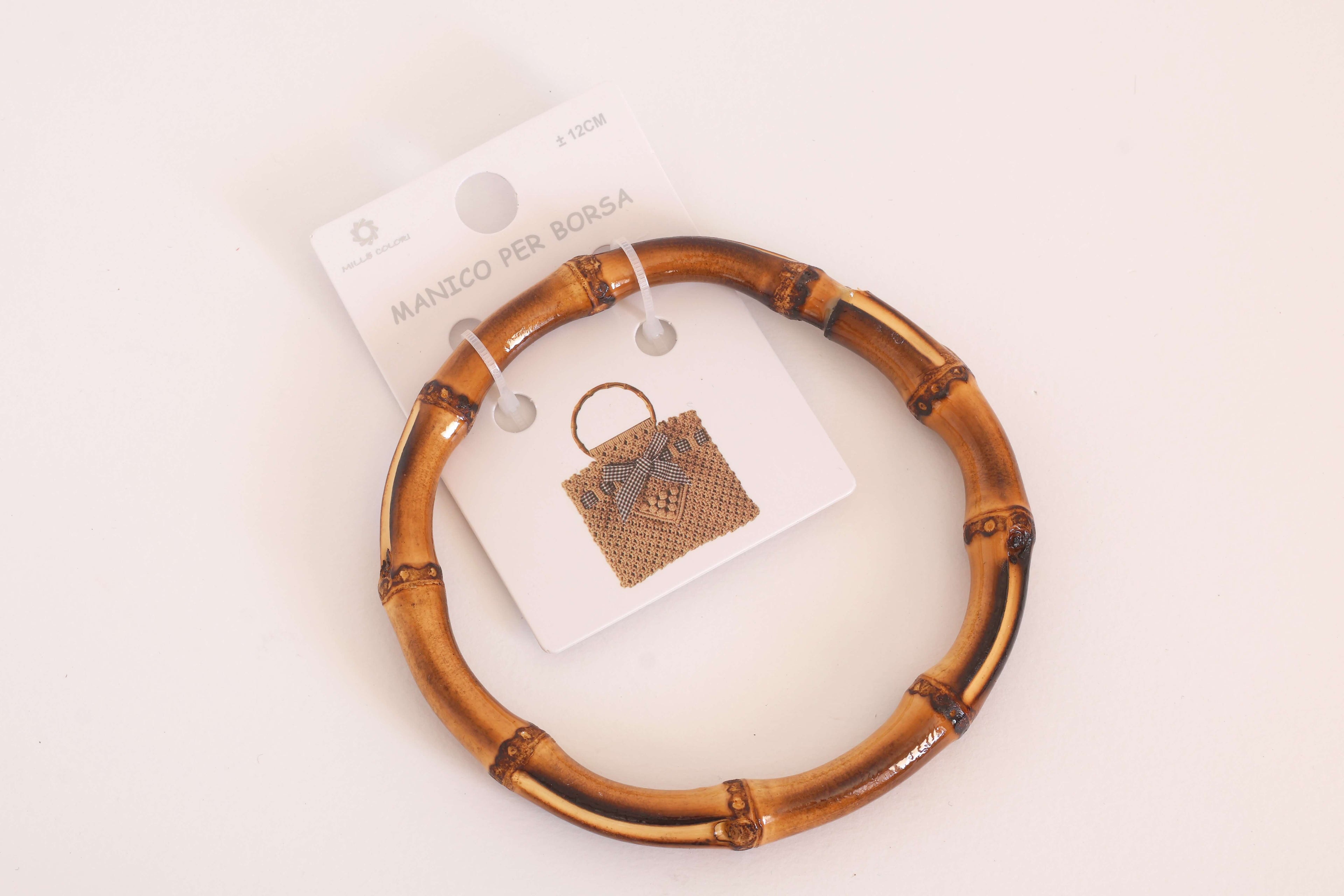 Manico in bambù diametro 12cm - 1pz