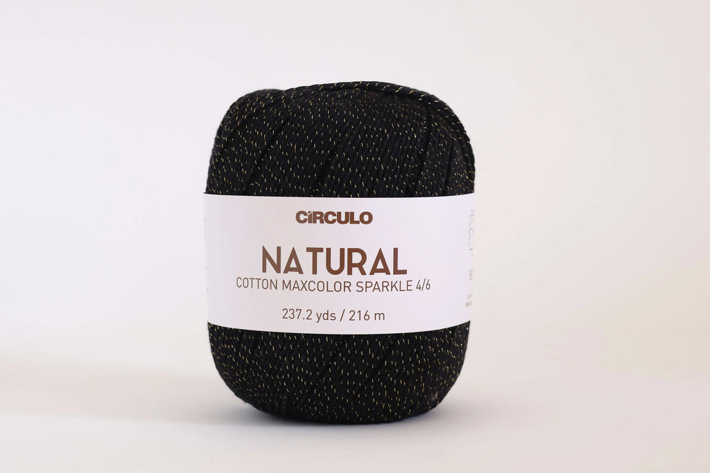 Cotone | Natural Maxcolor SPARKLE | Circulo 200g-216m