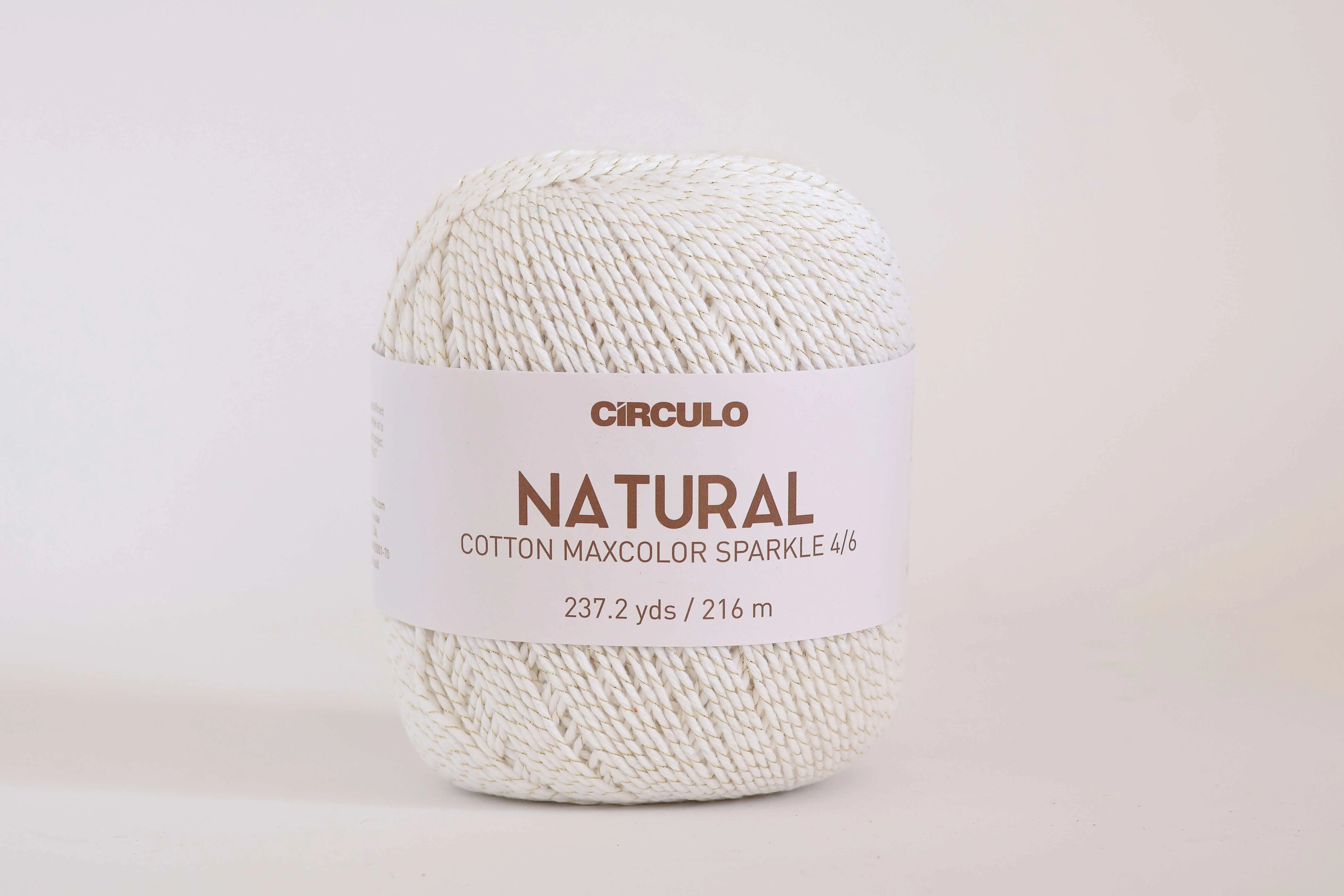 Cotone | Natural Maxcolor SPARKLE | Circulo 200g-216m