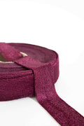 Fettuccia in pizza - Velluto Top Quality - Burgundy