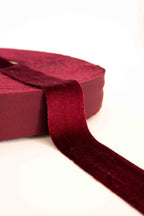 Fettuccia in pizza - Velluto - Bordeaux Cherry