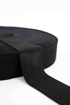 Fettuccia in pizza - Velluto Top Quality - Nero galaxy