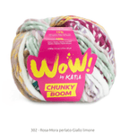 WOW - chunky boom - katia - 75% Acrilico - 15% Lana - 10% Alpaca -100g x 75m