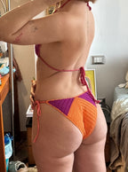 Schema Slip Bikini a V - Costume uncinetto