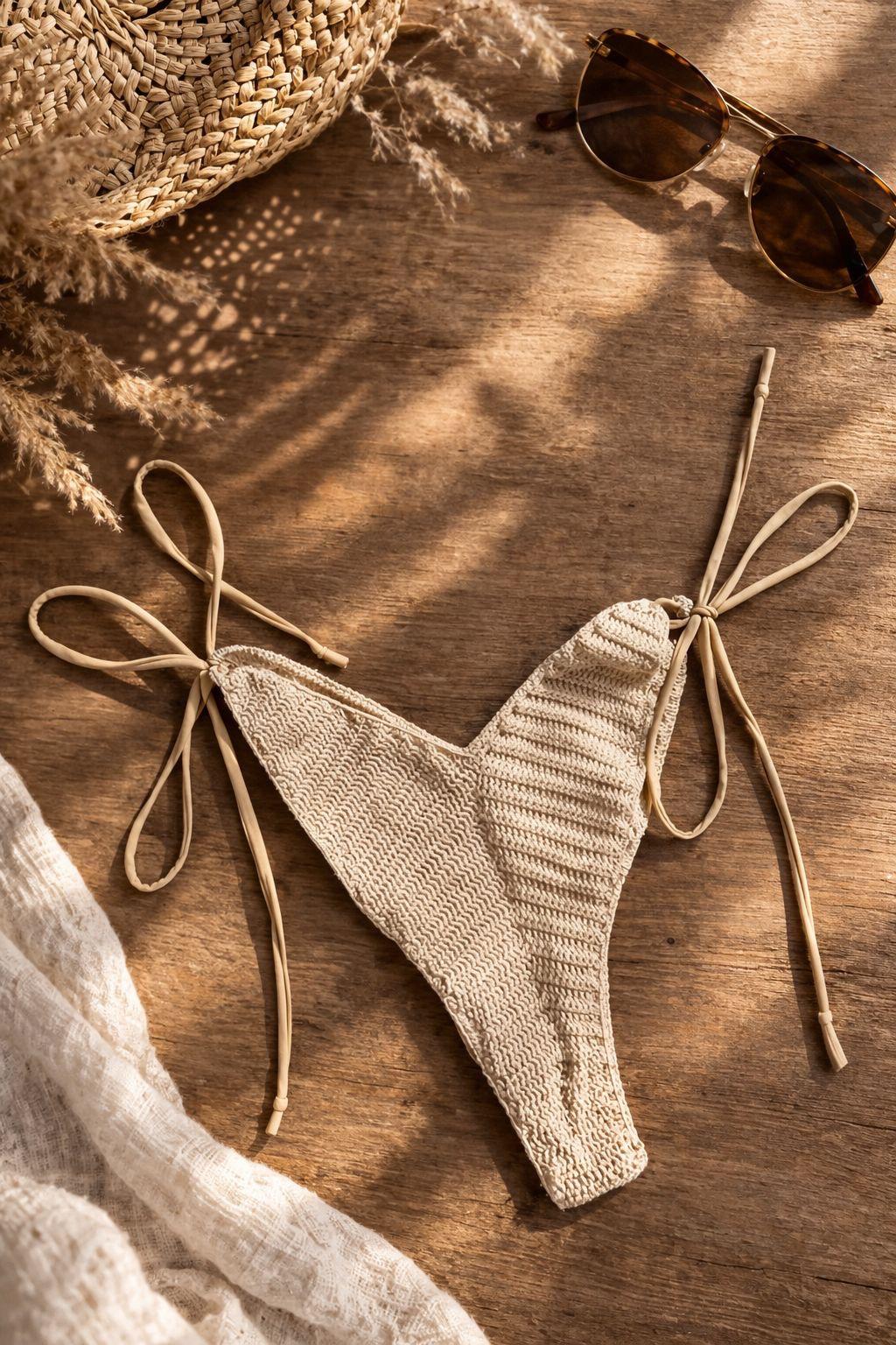 Schema Slip Bikini a V - Costume uncinetto
