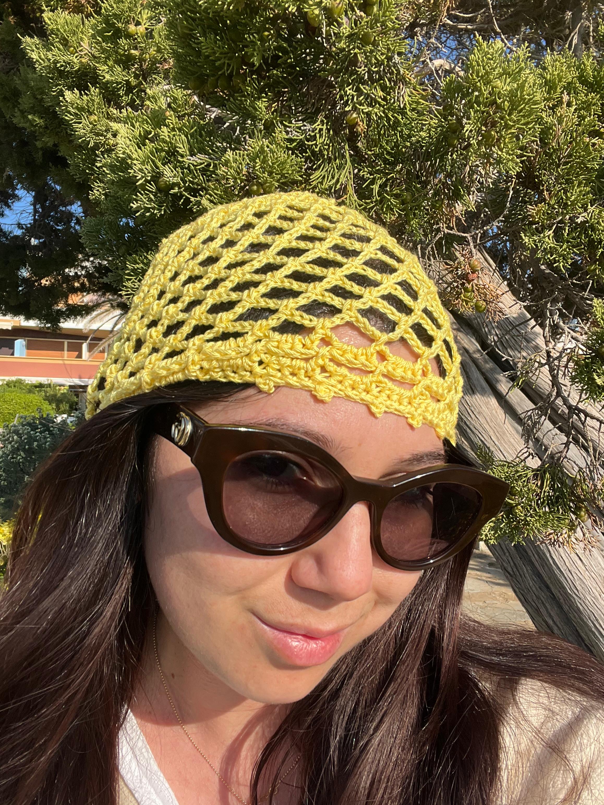 Kit Cappellino a rete | Modello Alisia | Materiale + Schema