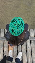Pattern Cappellino a rete | Modello ALISIA | Mesh hat schema