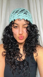 Kit Cappellino a rete | Modello Alisia | Materiale + Schema
