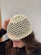 Pattern Cappellino a rete | Modello ALISIA | Mesh hat schema