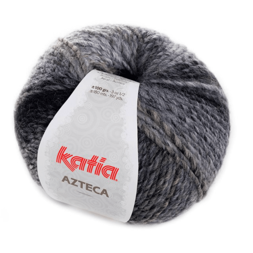 Azteca - katia - 53% Lana Vergine - 47% Acrilico -100g x 180m