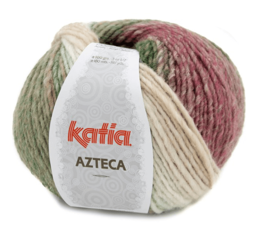 Azteca - katia - 53% Lana Vergine - 47% Acrilico -100g x 180m