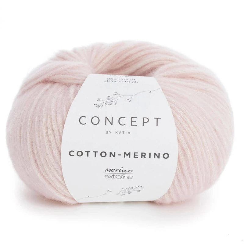 Cotton merino - Katia - 70% cotone 30% merino extrafine - 50g x 105m