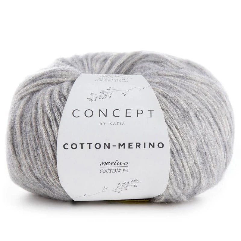 Cotton merino - Katia - 70% cotone 30% merino extrafine - 50g x 105m