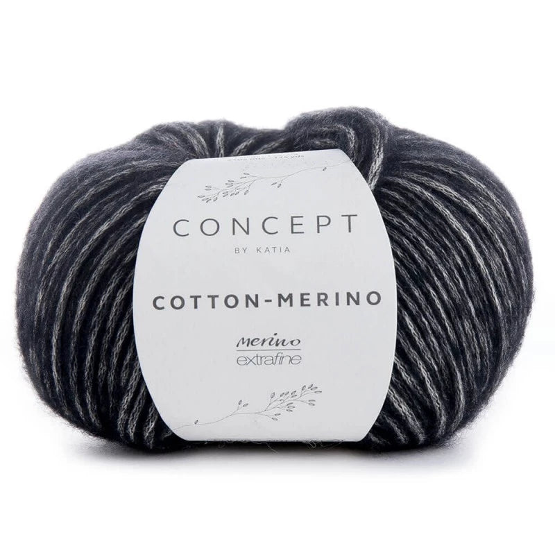 Cotton merino - Katia - 70% cotone 30% merino extrafine - 50g x 105m