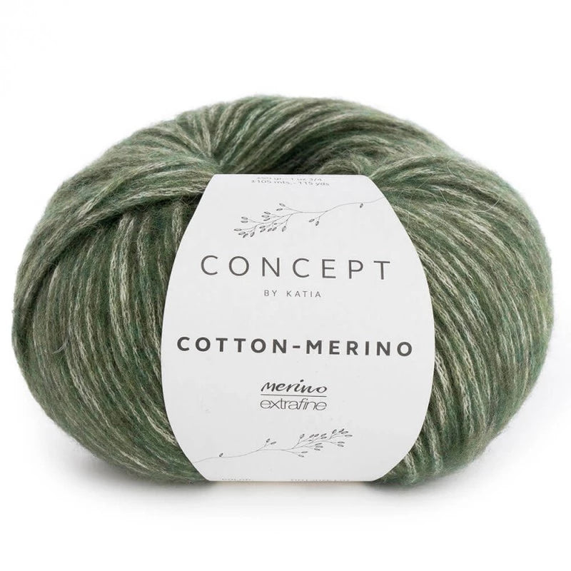 Cotton merino - Katia - 70% cotone 30% merino extrafine - 50g x 105m