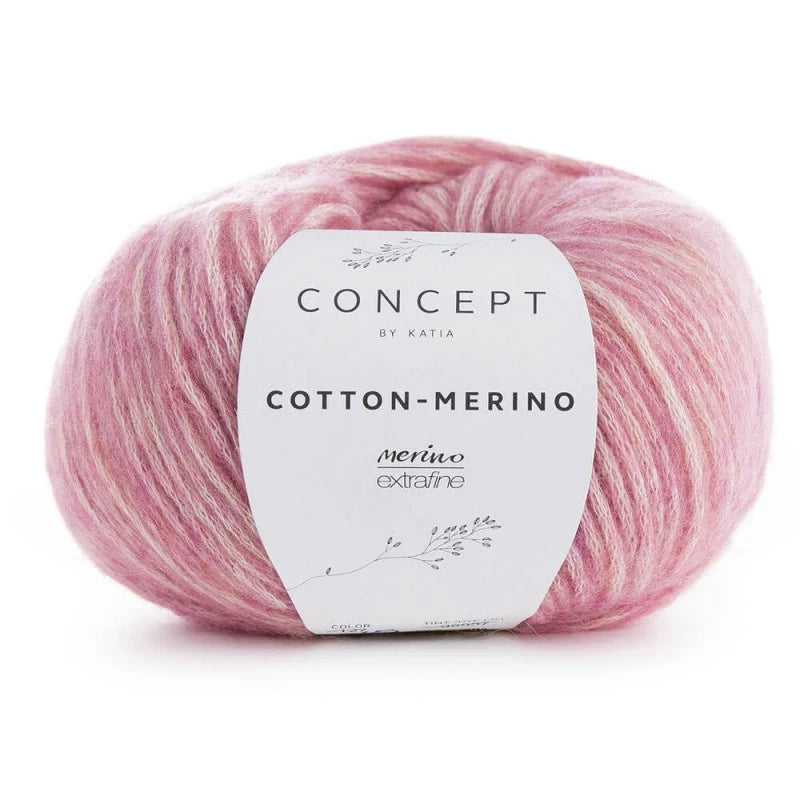 Cotton merino - Katia - 70% cotone 30% merino extrafine - 50g x 105m