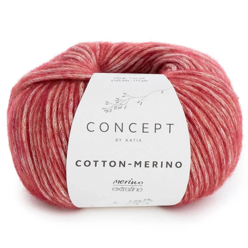 Cotton merino - Katia - 70% cotone 30% merino extrafine - 50g x 105m