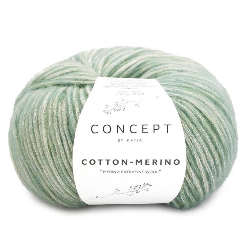Cotton merino - Katia - 70% cotone 30% merino extrafine - 50g x 105m