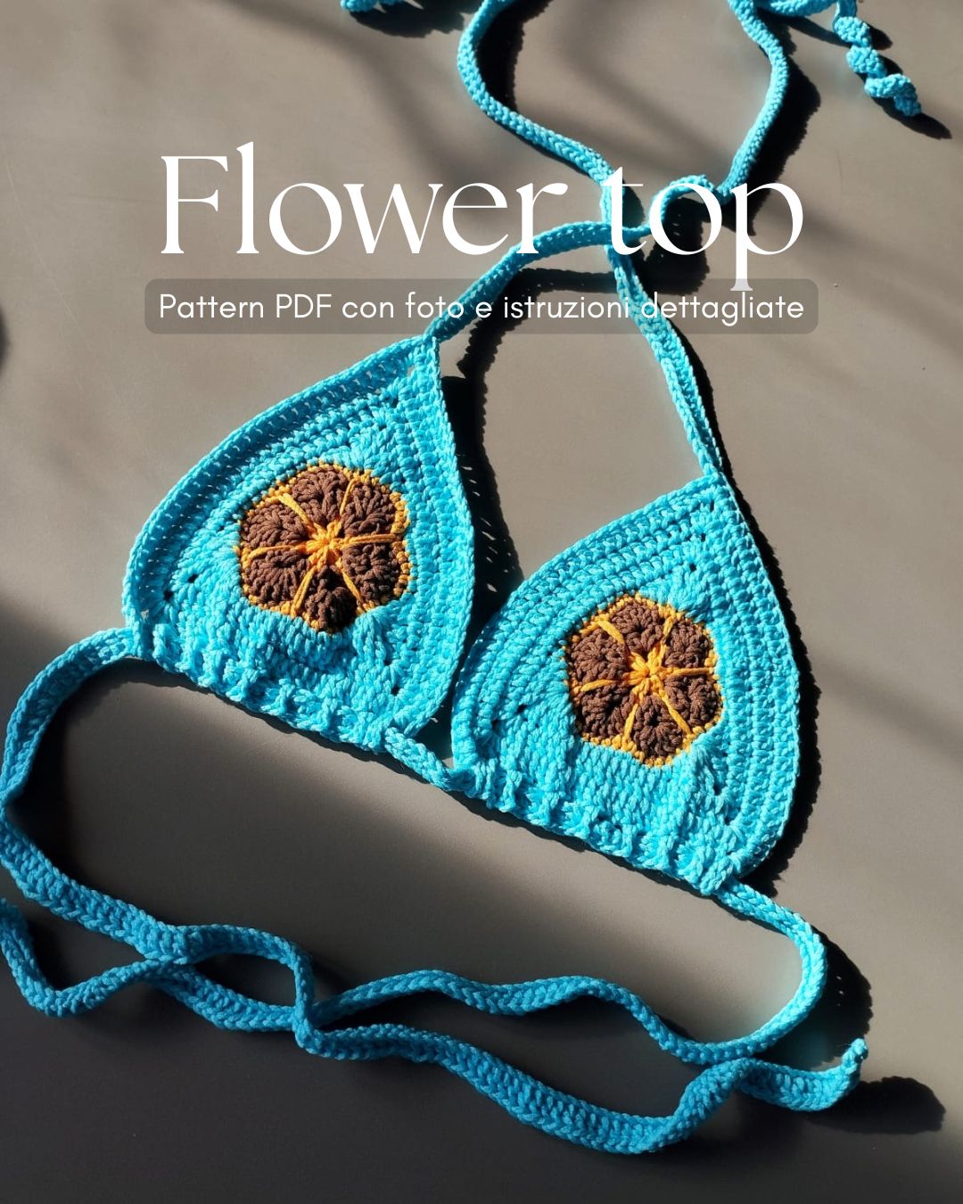 Flower Top - Pattern PDF dettagliato
