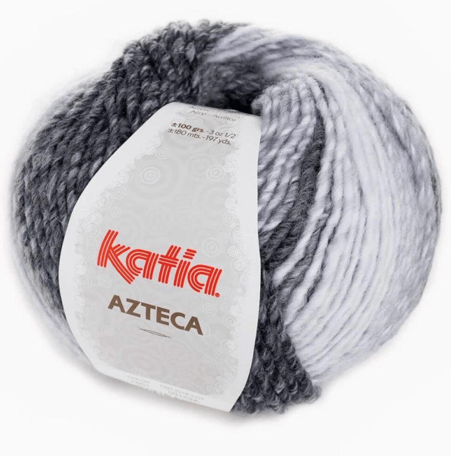 Azteca - katia - 53% Lana Vergine - 47% Acrilico -100g x 180m