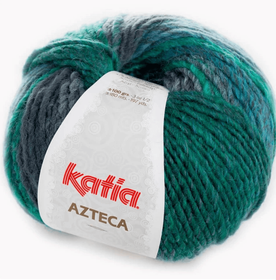 Azteca - katia - 53% Lana Vergine - 47% Acrilico -100g x 180m