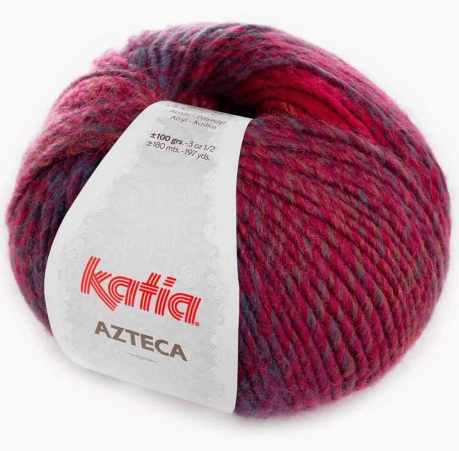 Azteca - katia - 53% Lana Vergine - 47% Acrilico -100g x 180m