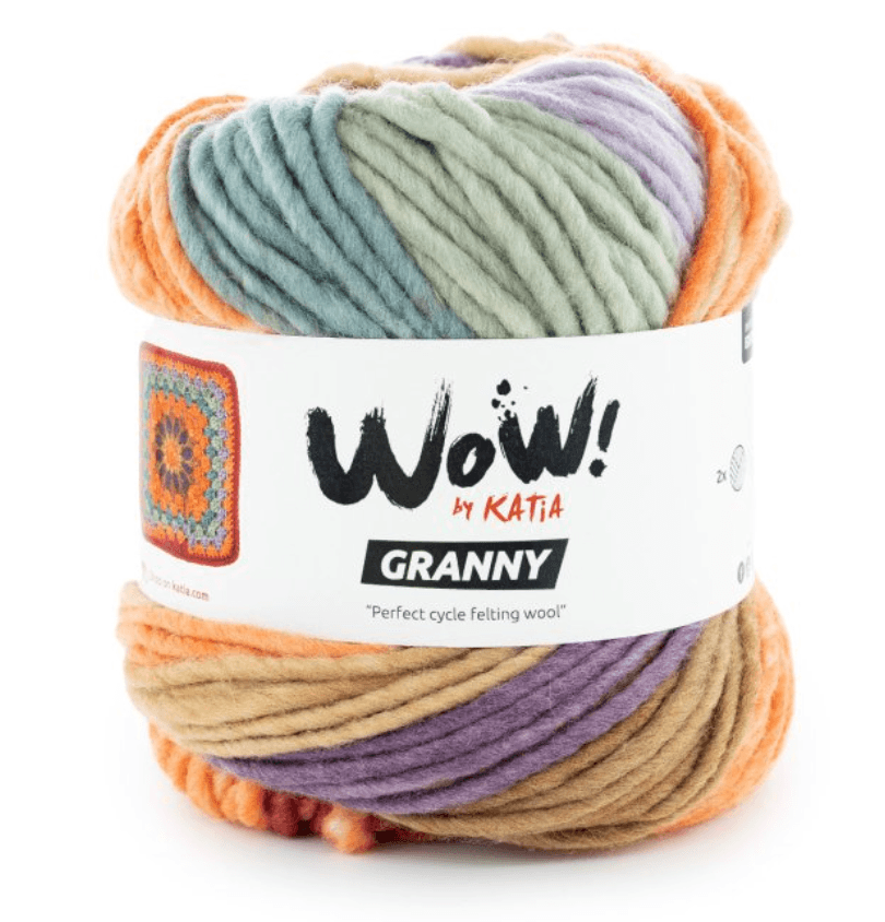 WOW Granny Katia - 100% lana vergine - 180g x 140m