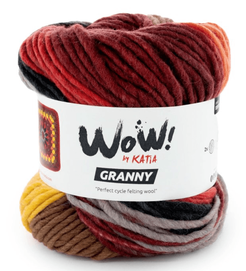 WOW Granny Katia - 100% lana vergine - 180g x 140m
