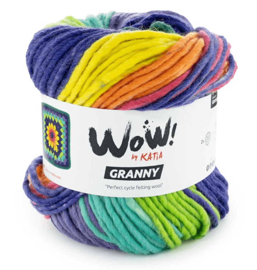 WOW Granny Katia - 100% lana vergine - 180g x 140m