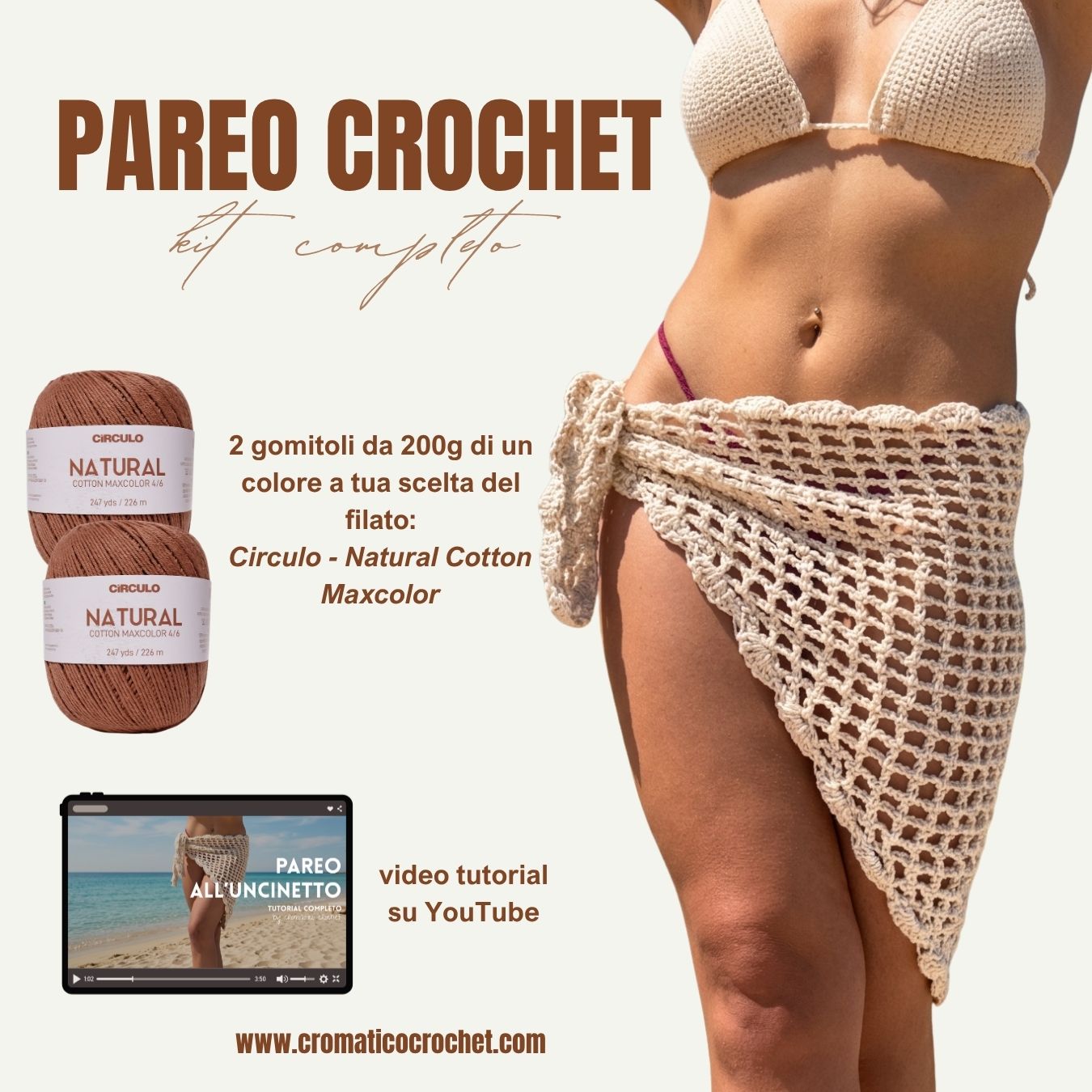 Kit Pareo | Materiale + Video Gratuito